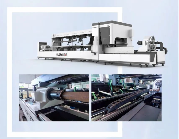 卓越品質 匠心打造！NS-6024HG三卡盤光纖激光切管機硬核征服海外客戶！