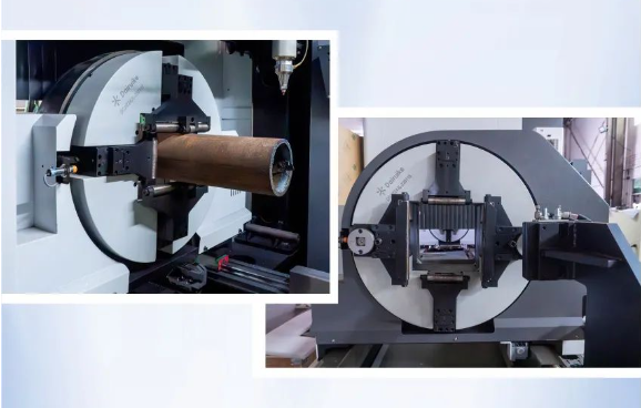 卓越品質 匠心打造！NS-6024HG三卡盤光纖激光切管機硬核征服海外客戶！