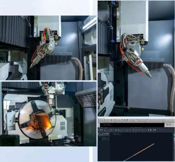 卓越品質 匠心打造！NS-6024HG三卡盤光纖激光切管機硬核征服海外客戶！