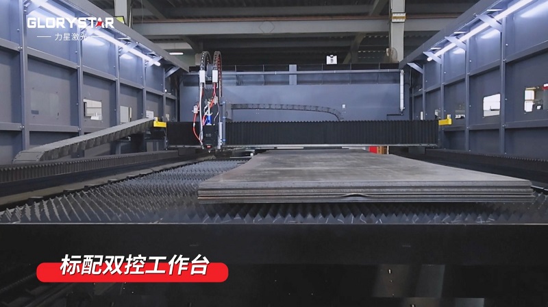 力星6025激光切割機助力高效生產，金屬板材批量穩定切割