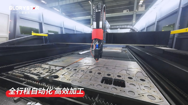 力星6025激光切割機助力高效生產，金屬板材批量穩定切割
