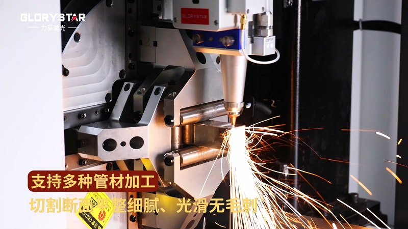 1000W-6000W雙卡盤激光切管機(jī)，高效智能管材加工