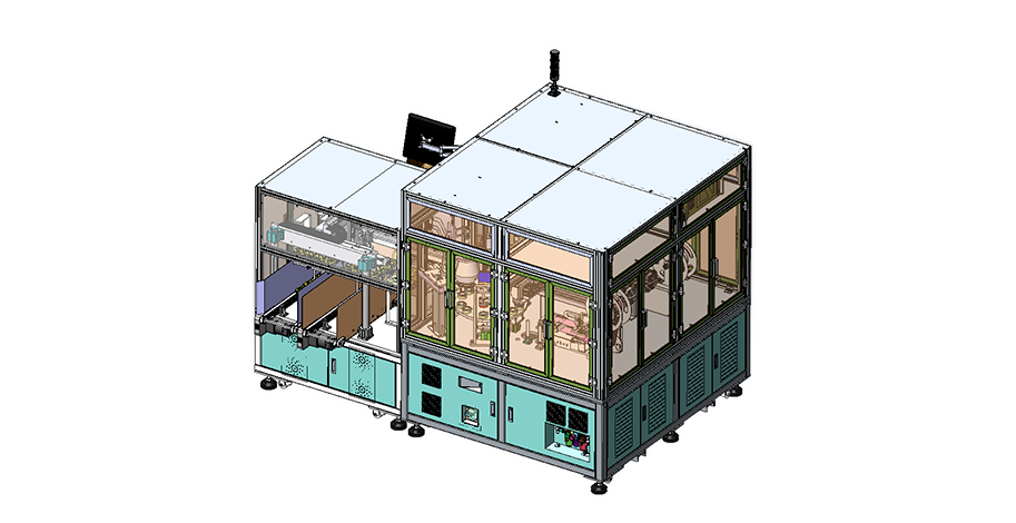 半自動貼膜機（自動擺盤）